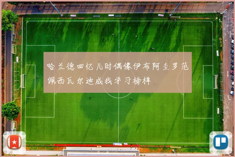 哈兰德回忆儿时偶像伊布阿圭罗范佩西瓦尔迪成我学习榜样